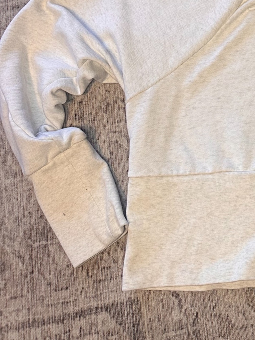 Nike Women's Cream Hooded Pullover Sweatshirt - Picture 4 of 4